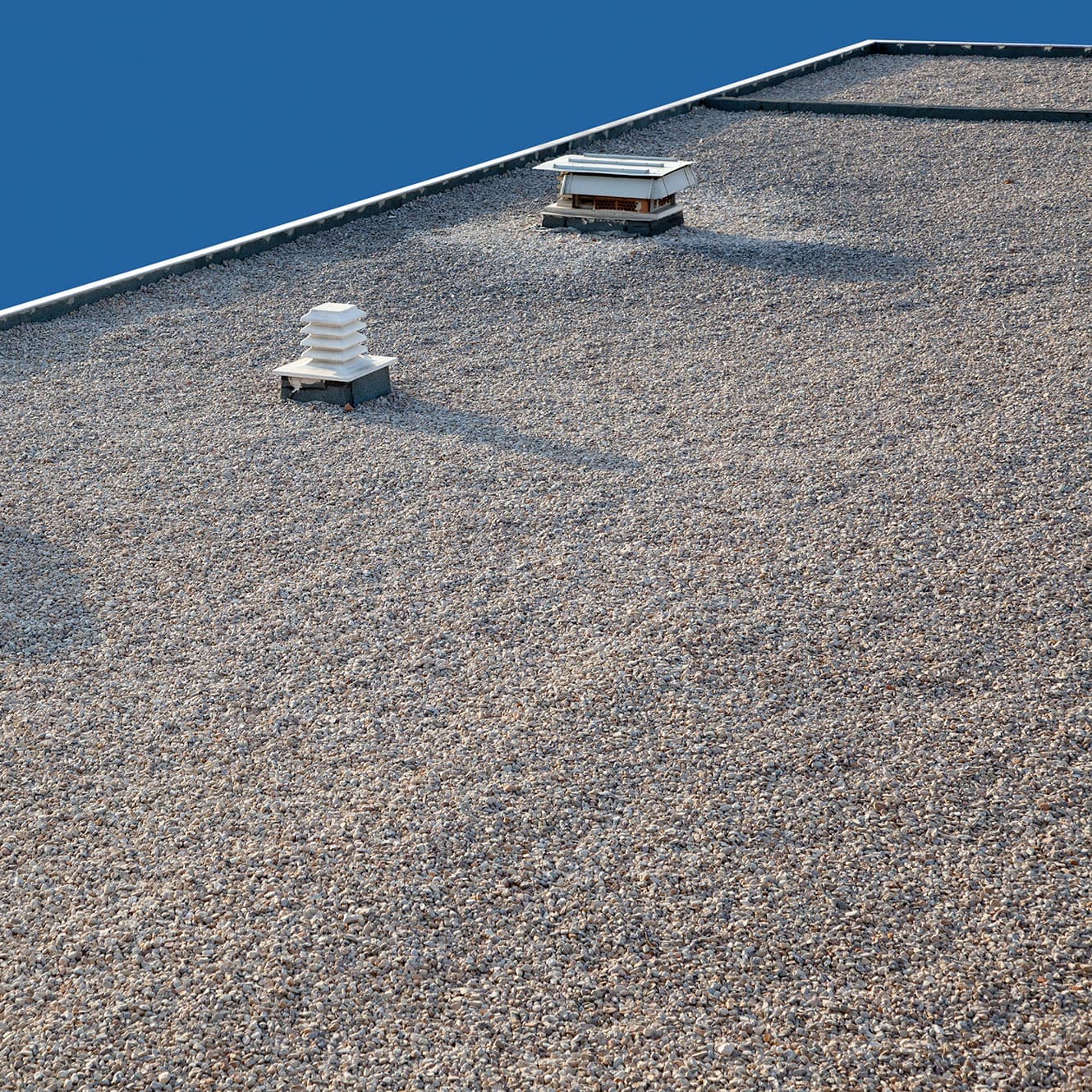 Toiture de gravier